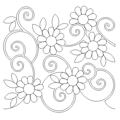 Daisy Swirls (AB)