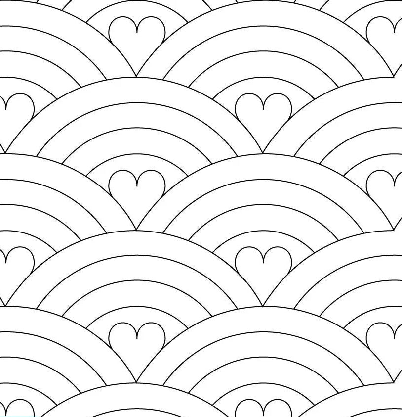 Baptist Heart Fan Clam Shell