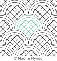 Crosshatched Clamshells