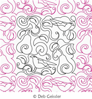 Folkart Bird with Pear