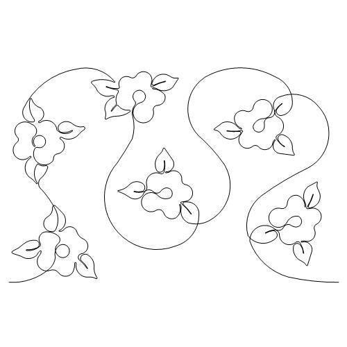 Lightly Flowered     (AB)